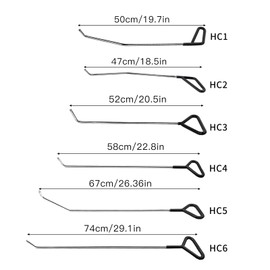WHDZ Paintless Dent Repair Tools Dent Removal Rods Kit with Awl Head Reflector Board Stainless Steel Repair Set for Car Auto Body Removal of Hail Dents