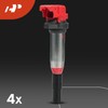 A-Premium (Red) Set of 8 Ignition Coil Pack and Iridium