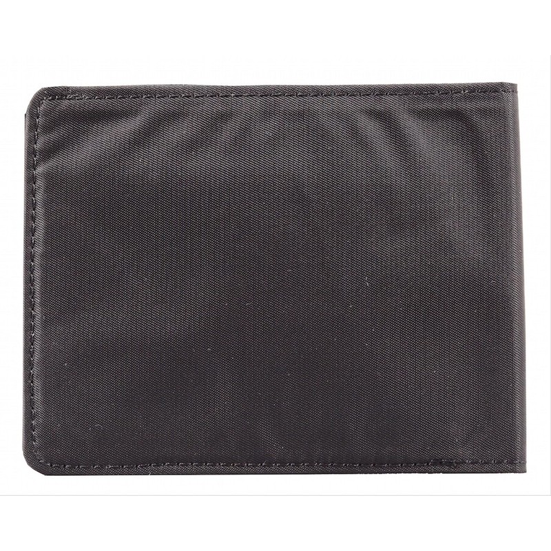 Big Skinny Men's RFID Blocking Bifold Wallet (Black)