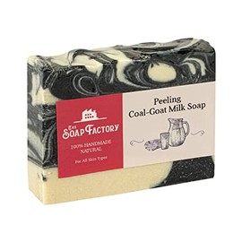 Soap Bars- Natural Soaps For Men and Women- Organic Bar Soap for Body and Face- Moisturizing Soap Made from Natural Oils- Scented Soap Gift (Charcoal Goat Milk)