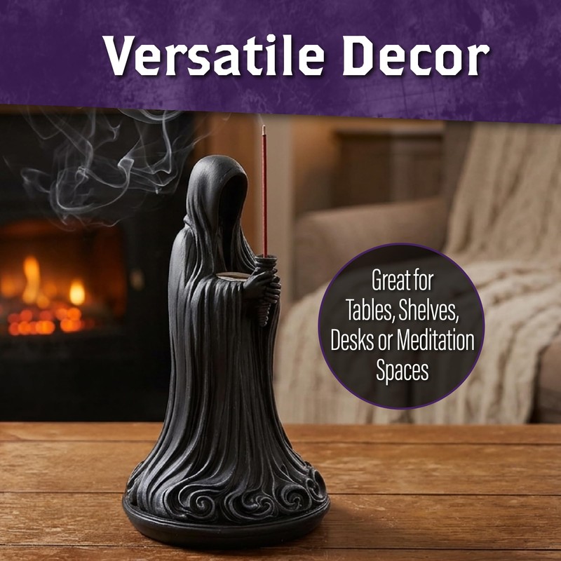 Nemesis Now Keeper of Smoke Gothic Incense Burner 17cm