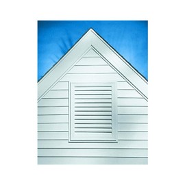 Alcoa Home Exteriors SQGV1414 PW 14'' x 14'' Square Gable Vent