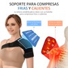 GDBYUE Soporte de Hombro con Manga de Compresión Ajustable para