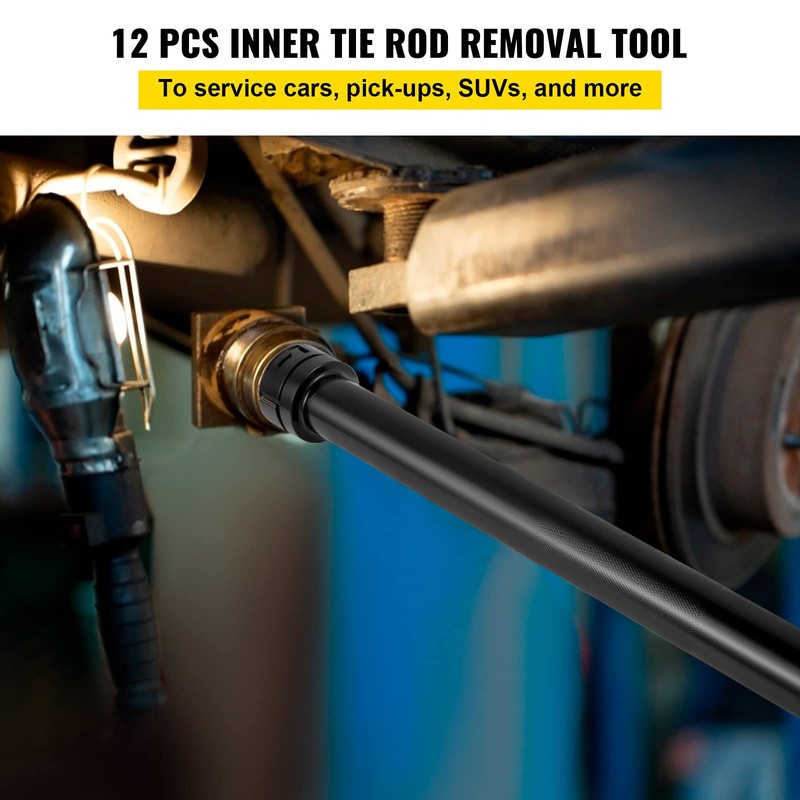 VEVOR Inner Tie Rod Tool Kit, 13 Pcs Tie Rod