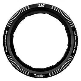 H&Y RM82 Adapter Ring 67-82mm REVORING SWIFT Variable Adapter Leveling Swift Base Cannot Fit General Lens Filters etc