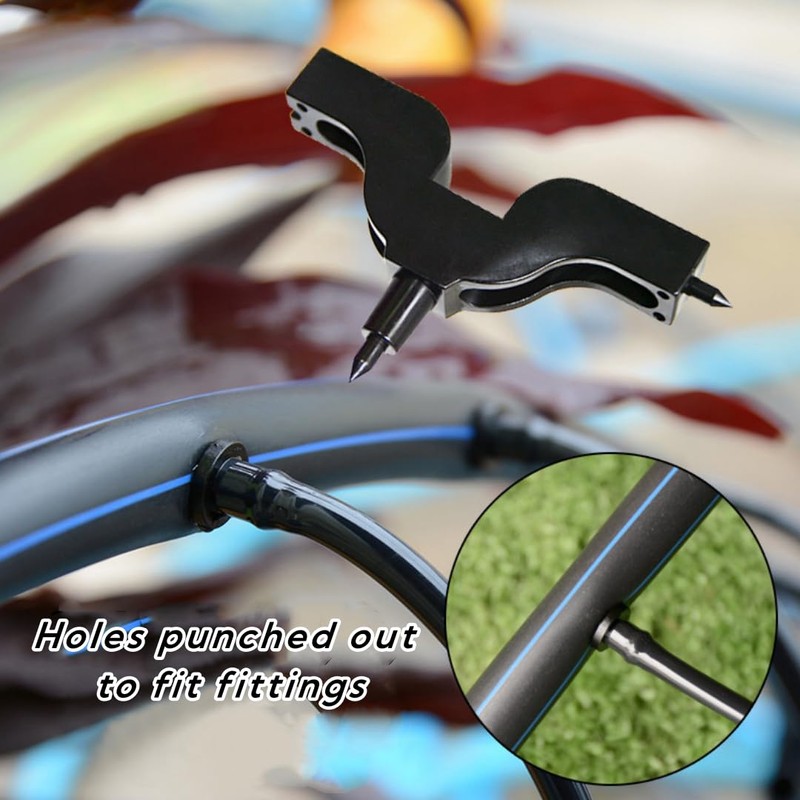 Mumusuki 1 Pcs 3mm/4mm Hose Hole Puncher Drilling Tools for