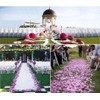 YoungLove 1000 Pcs Non-Woven Artificial Rose Petals Decorated Wedding Flower
