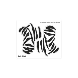 4R Quattroerre.it 6141 Sticker Dakar 10 x 12 cm