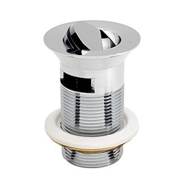 Flip Top Chrome Basin Waste (Slotted)