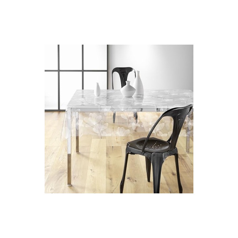 Douceur d'Intérieur, Danela 14/100E Tablecloth 140 x 240 cm White