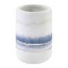 Avanti Linens - Tumbler, Resin Countertop Accessories, Marble Inspired Bathroom