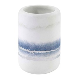 Avanti Linens - Tumbler, Resin Countertop Accessories, Marble Inspired Bathroom Essentials (Murano Collection)