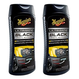 Meguiar's G15812 Ultimate Black Plastic Restorer ssNle, 2Units (Restorer)