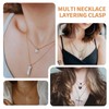 2 PCS Necklace Layering Clasps, Necklace Layering Clasps & Chain