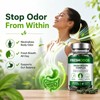 Chlorophyll Capsules, Freshodor Para Mal Aliento with Chlorophyll Mint Parsley,