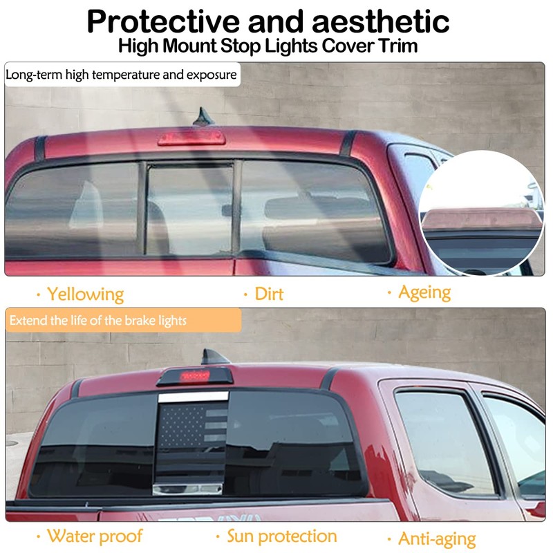 Third Brake Light Cover Trim,3rd Third Brake Tail Light Lamp