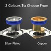 1Pcs Shower Floor Drain Backflow Preventer, Drain Valve Sewer Core,