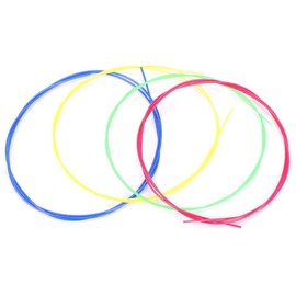 Bnineteenteam Ukulele String, 4pcs Colourful Nylon Strings Replacement Part Accessory for Ukelele for Replacement Musical Instrument Accessories for Musical Instruments