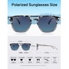 BIRCEN Polarized Sunglasses for Men UV-Protection: Acetate Retro Trendy Fashion