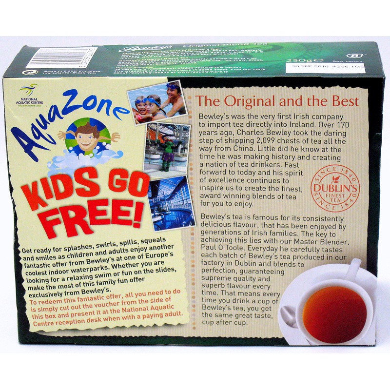 Bewley's Original Blend Tea Bags, 8.8 Ounce