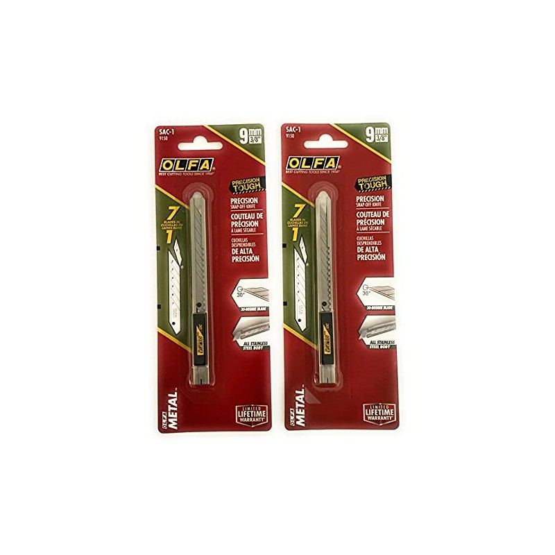 O L F A OLFA 9150US SAC-1 9mm Stainless Steel