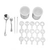 Coffee Decorating Stencils Coffee Carving Pen Set Stainless Steel Portable
