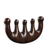 Scalp Gua Sha Wood Pattern Gua Sha Comb Lymphatic Circulation Wood Scalp Massager 3ea