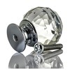 LIVIVO Pack of 10 Round Crystal Drawer Knobs with Chrome