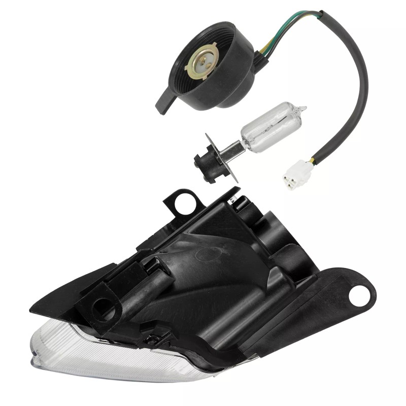Caltric Left HeadLight Assembly Fits Yamaha Raptor 700R YFM700R 2006