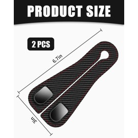 BNREOZA 1 Piece Car Storage Hook, Car Hooks, Back Seat Headrest Hooks, Storage Hooks, Car Headrest Hooks, Purse and Pocket Headrest Hooks (Black)