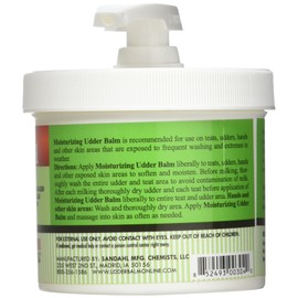 The Happy Cow Moisturizing Udder Balm - 12 ounce pump