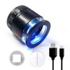 10x Loupe Magnifier Rechargeable Jewelers Loupe with UV and LED