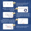 12 Inch Wire Shelf Brackets Set, Includes 3Wire Rack Support
