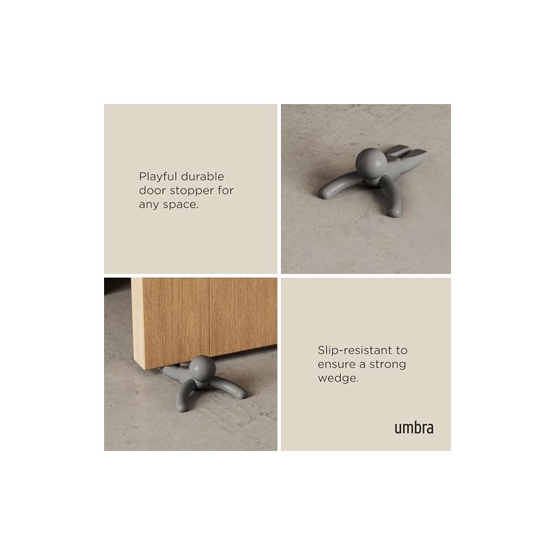 Umbra Buddy - Tope para puerta (resistente, flexible, tacto suave,