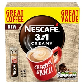 Nescafé 3in1 Creamy, 16 x 16g