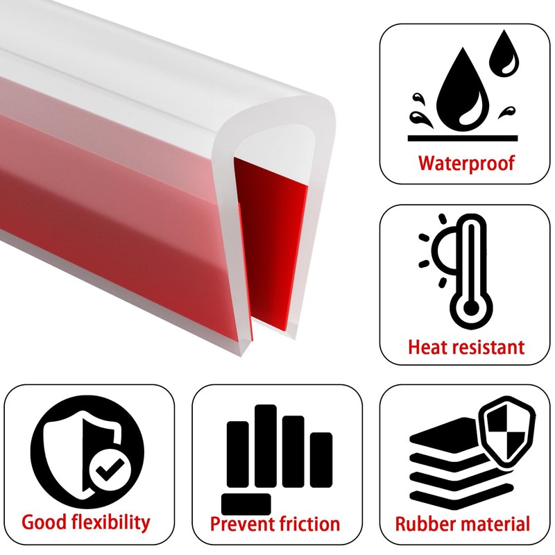 Silicone Edge Trim Self-Adhesive U Channel Silicone Edge Trim Edge