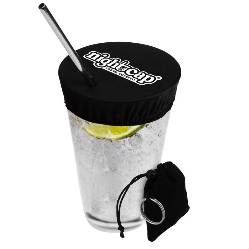 NightCap Keychain - Cup Cover for Protection Against Drink Spiking