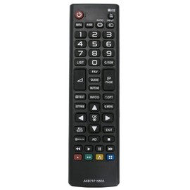 Ersatz Fernbedienung AKB73715603 Fit für LG LED Fernseher 42LN5400-ZA 42LN5403-ZA 42LN5404-ZA 42LN5405-ZA 42LN5406-ZA 42LN540B-ZA 42LN540R-ZA 42LN540S-ZA 42LN540U-ZA 42LN540U-ZB 42LN541U