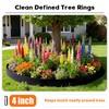 ESOHOT 4 inch Tall Landscape Edging Kit 100FT Garden Edging