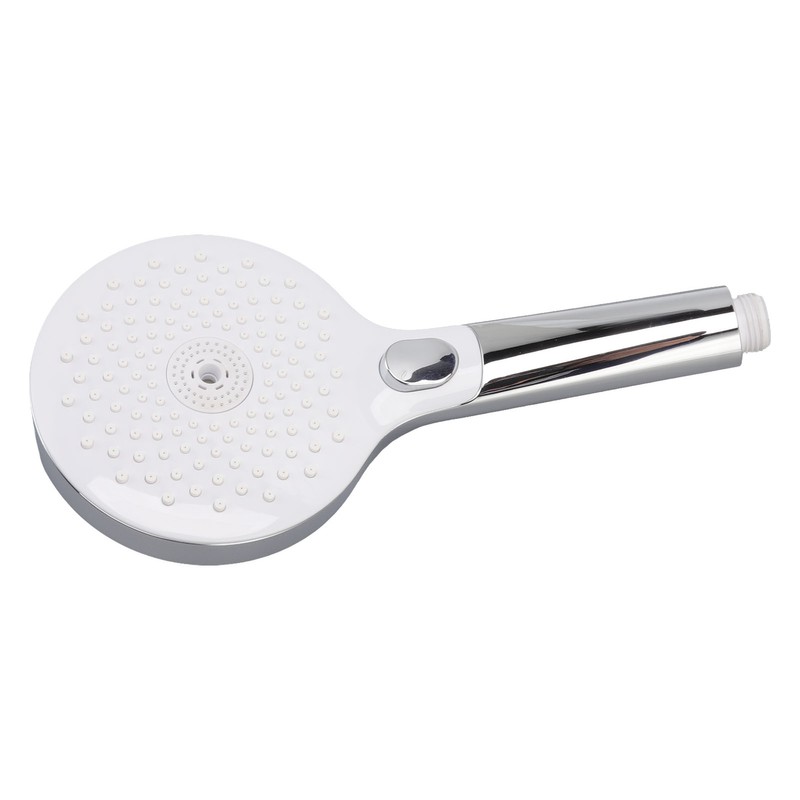 Home Bathroom Shower Head 3 Function Button Water Saving Silicone