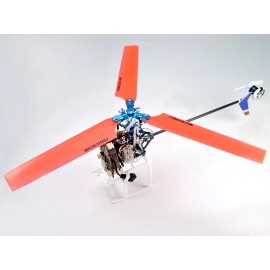 Microheli CNC Triple Orange Blades Conversion set (RED) - BLADE?MCPXBL / BL2