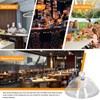 Gsycle Smoking Dome Cover, 6.3in Smoker Dome Lid Transparent Acrylic