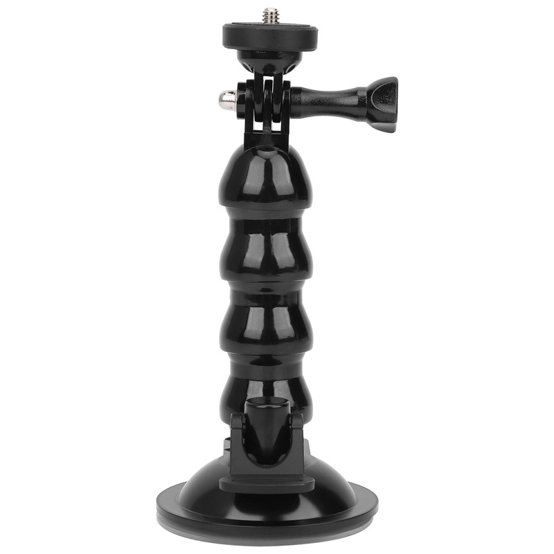 Motion Camera Goose Neck Suction Cup Adapter Expansion Bracket for