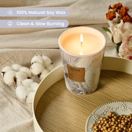 M&SENSE Summer Night Scented Candles for Home, Lead-Free Wick Highly Scented Jar Candles, 14.1 Oz 80 Hours Lasting Burning Candles Gifts for Women, Relaxing Aromatherapy Candle for Stress Relief