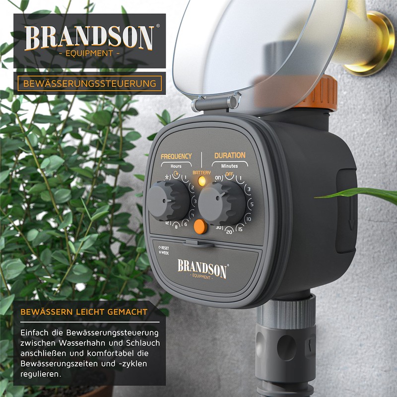 Brandson - Watering Timer - Water Timer - Irrigation Control