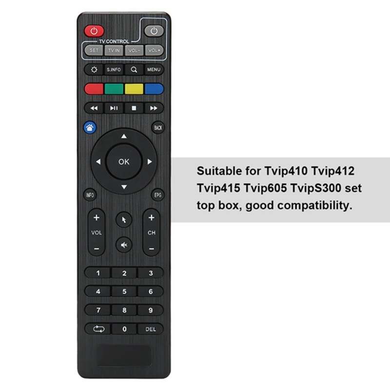 TV Set Top Box Universal Replacement Remote Control for TVIP410