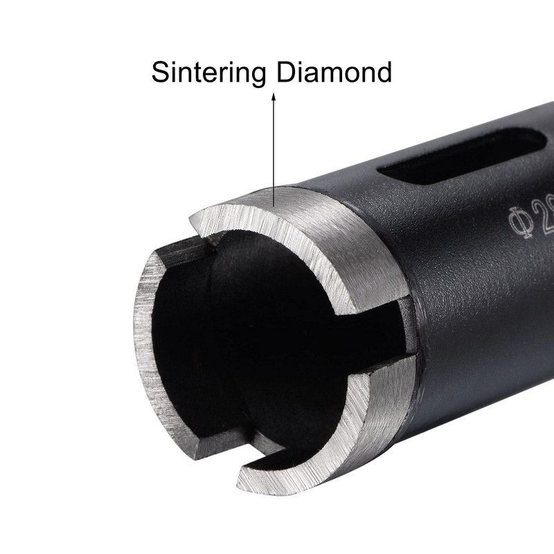 sourcing map 28mm Diamond Core Drill Bits Dry or Wet