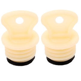 HAPINARY Pack of 2 sealing plugs stoppers for hot water bags, small plugs for hot bags, hot bottle, hot water bag stoppers, replacement plugs, anti-leak plugs, water bottle, portable rubber