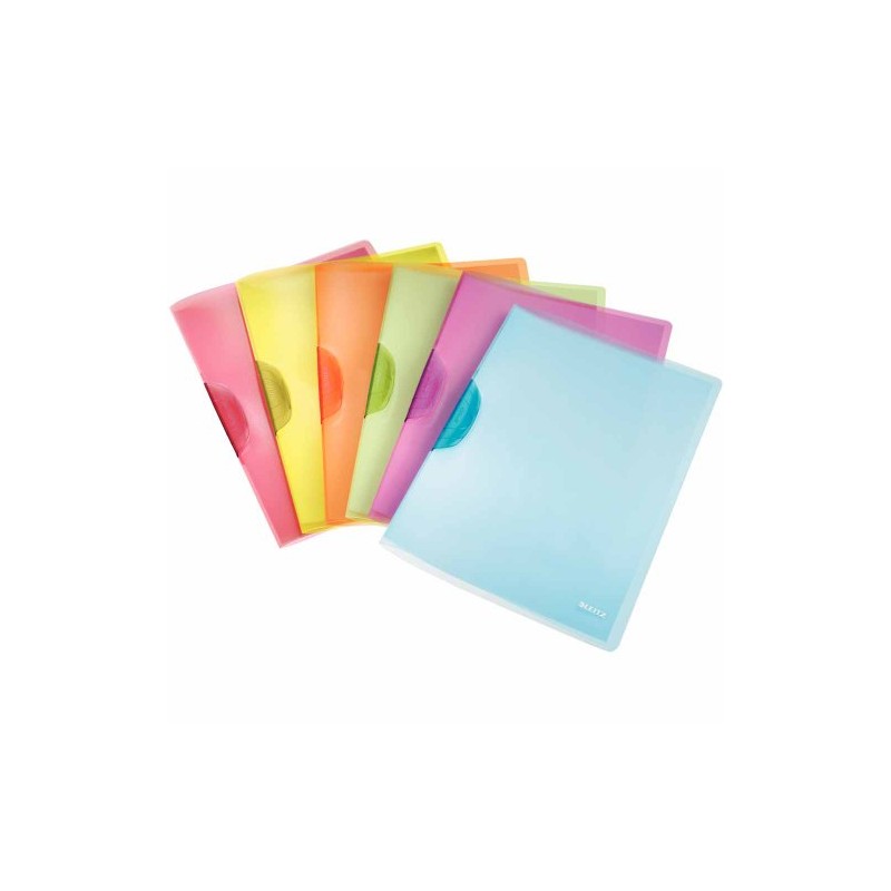 ライツ カラークリップファイルレインボー グリーン、A4縦サイズ対応、収納枚数30枚程度 LZ4176-GR