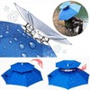 고품질 모자우산 더블 베스트 우양산 심플 2단 핸즈프리 우양 (WFJE2VF) High-Quality Hat Umbrella Double Best UV Umbrella Simple 2-Stage Hands-Free UV Umbrella (WFJE2VF)